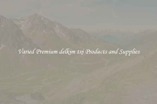 Varied Premium delkim txi Products and Supplies