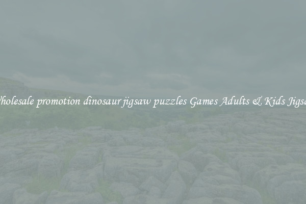 Wholesale promotion dinosaur jigsaw puzzles Games Adults & Kids Jigsaw