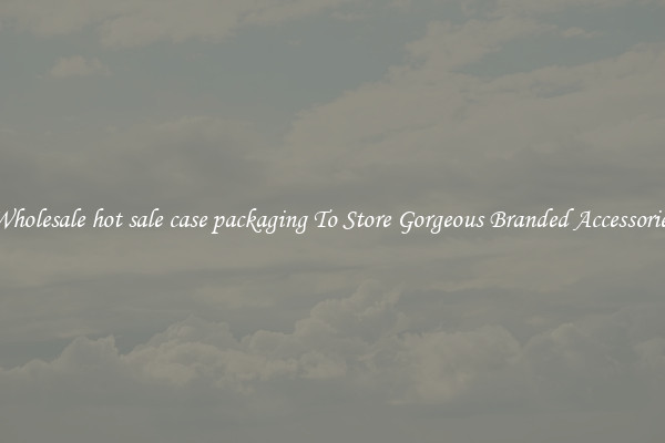 Wholesale hot sale case packaging To Store Gorgeous Branded Accessories