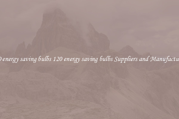 120 energy saving bulbs 120 energy saving bulbs Suppliers and Manufacturers