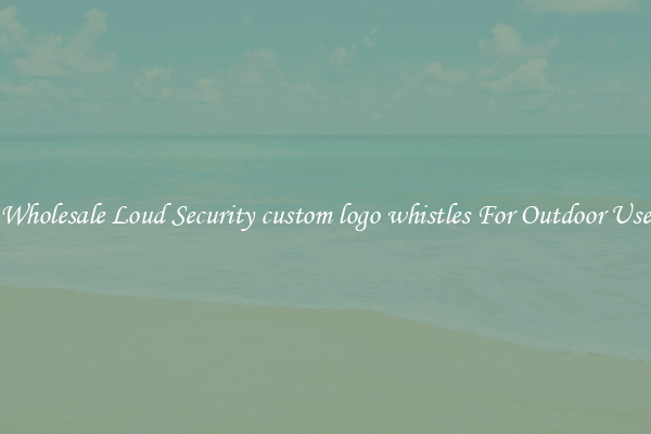 Wholesale Loud Security custom logo whistles For Outdoor Use